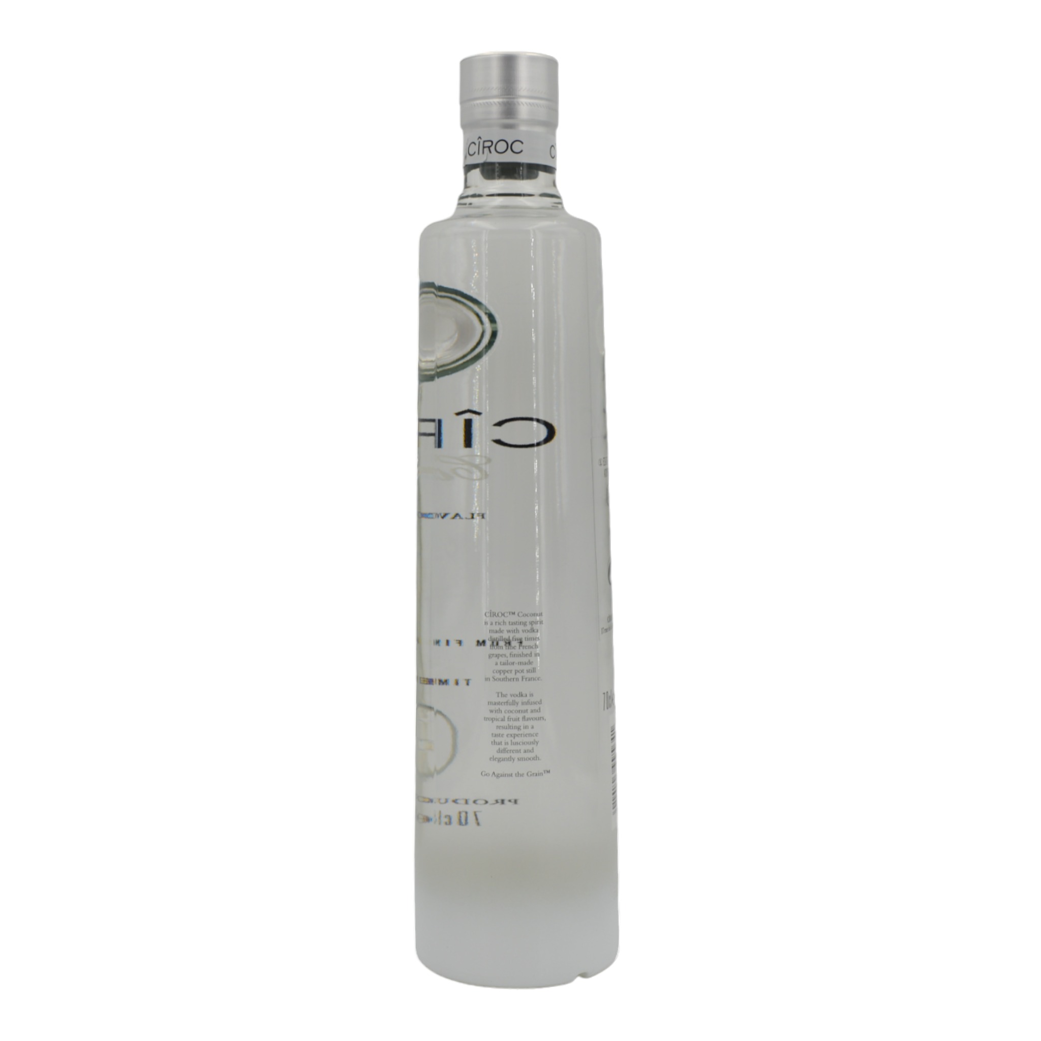Ciroc Vodka flavoured with fine French Grapes 5 Times Distilled